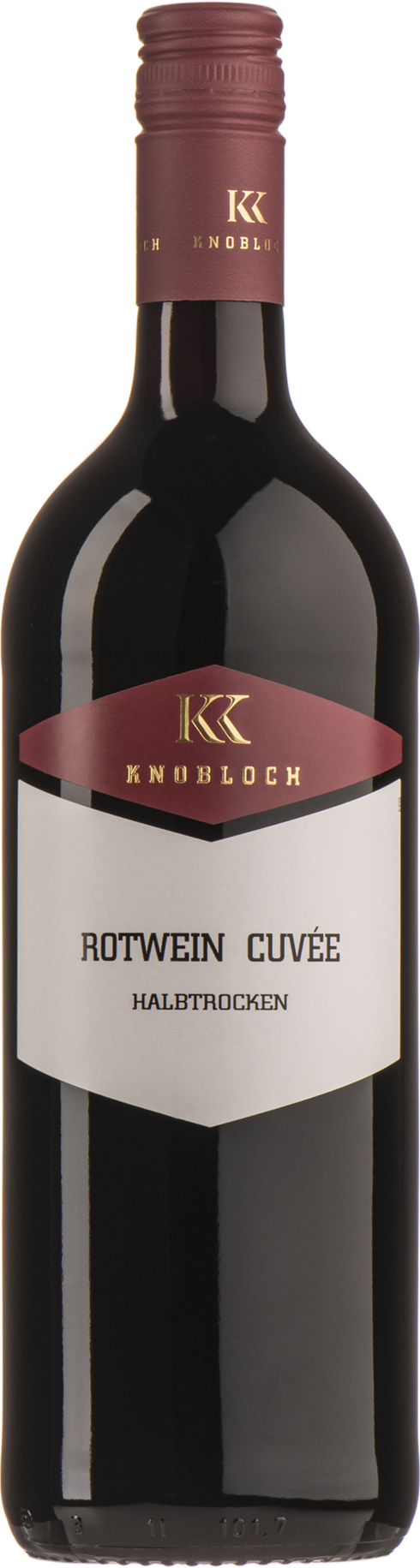 Knobloch Rotwein Cuvée halbtrocken