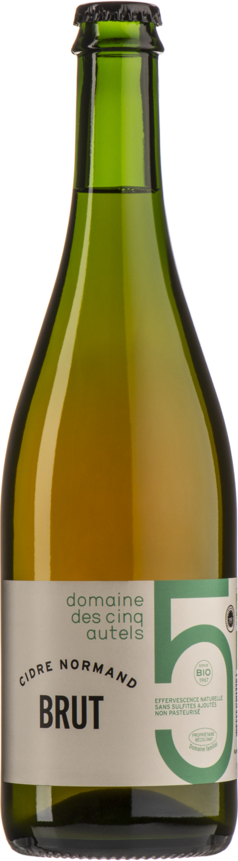 Domaine des Cinq Autels Cidre de Normandie brut